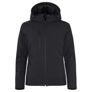 Clique Womens/Ladies Padded Soft Shell Jacket / Black